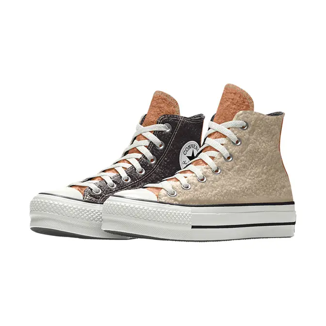 Custom converse online blanche