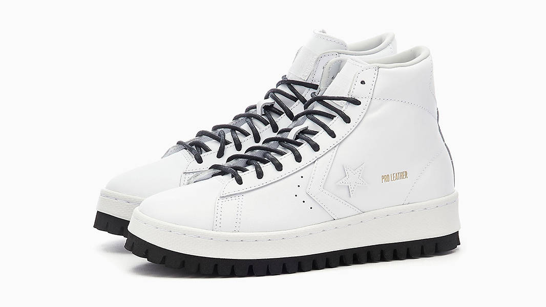 Converse Pro Leather Trek Hi White 172331C Side