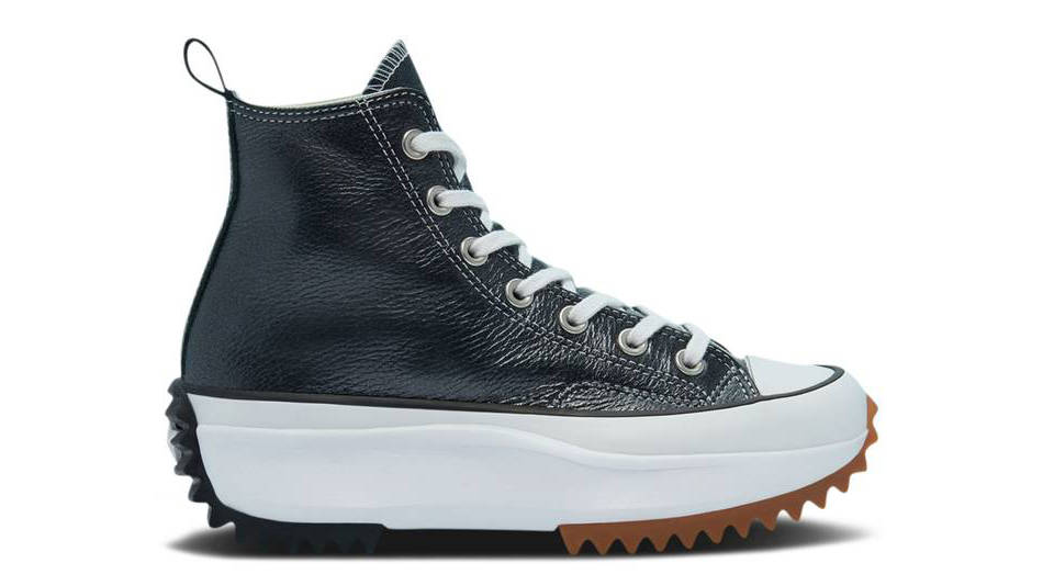 Converse Run Star Hike High Top Metallic Classics Black