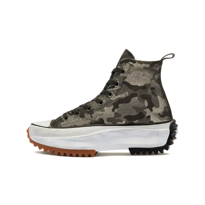 Converse Chuck Taylor with leopard detail trainers in black Laser Camo Black Grey 172334C