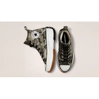 Converse Chuck Taylor with leopard detail trainers in black Laser Camo Black Grey 172334CTop