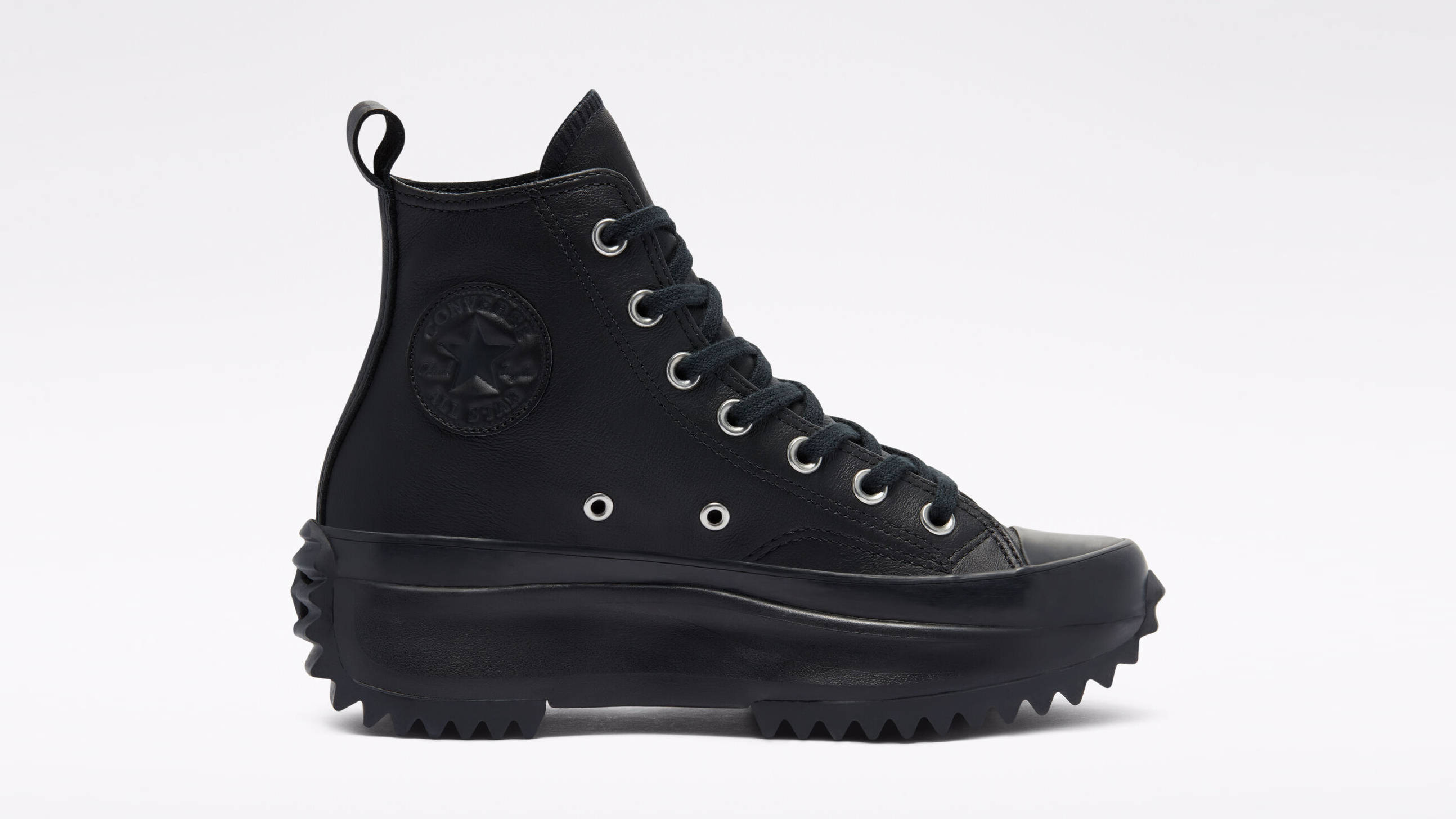 Converse Run Star Hike Monocolor Leather Black