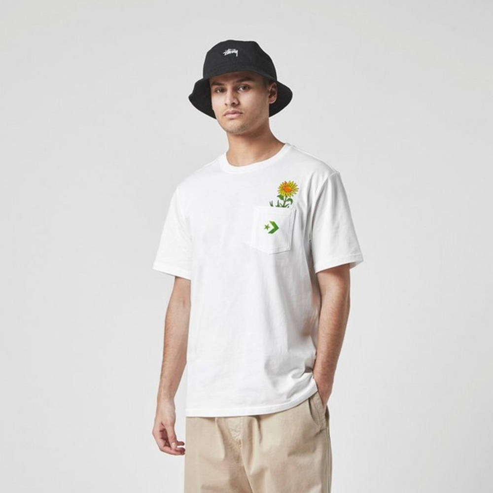 Converse Together Sunflower T-Shirt White