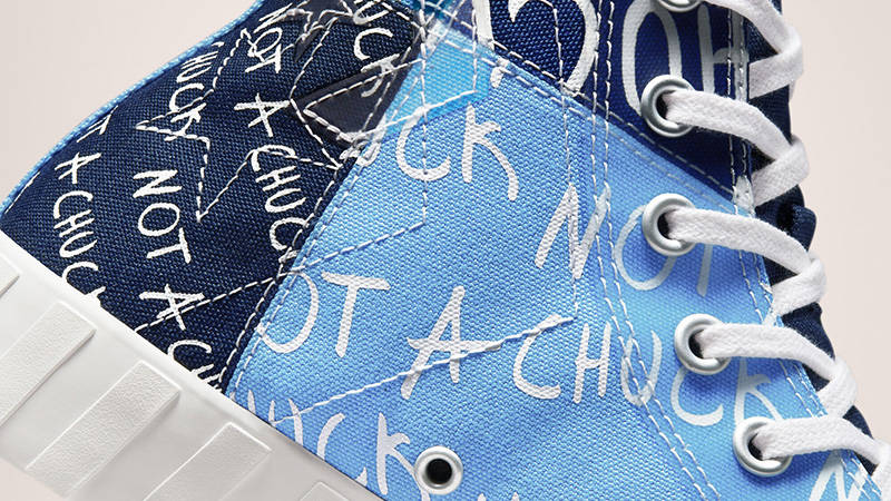 Converse UNT1TL3D Patchwork University Blue 172573C Detail 2