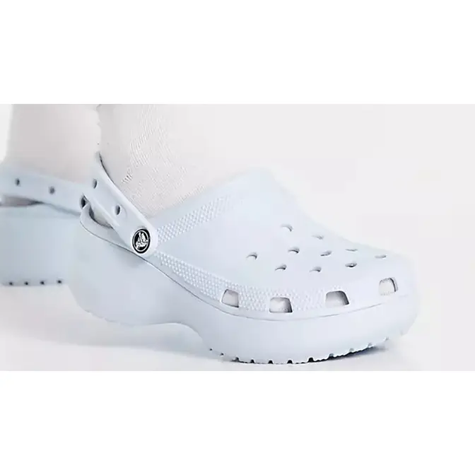 Crocs Classic Clog Platform Mineral Blue Where To Buy The Sole