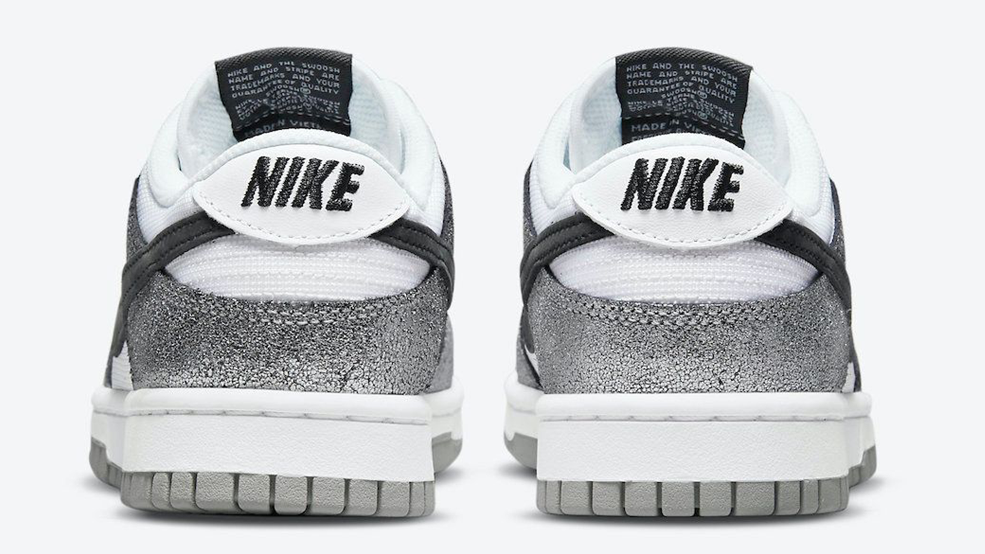 Nike Dunk Low White Metallic Silver