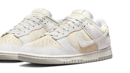 The Nike Dunk Low PRM "Vast Grey" Gets Wrapped in Clean Suede The Nike Dunk Low PRM "Vast Grey" Gets Wrapped in Clean Suede
