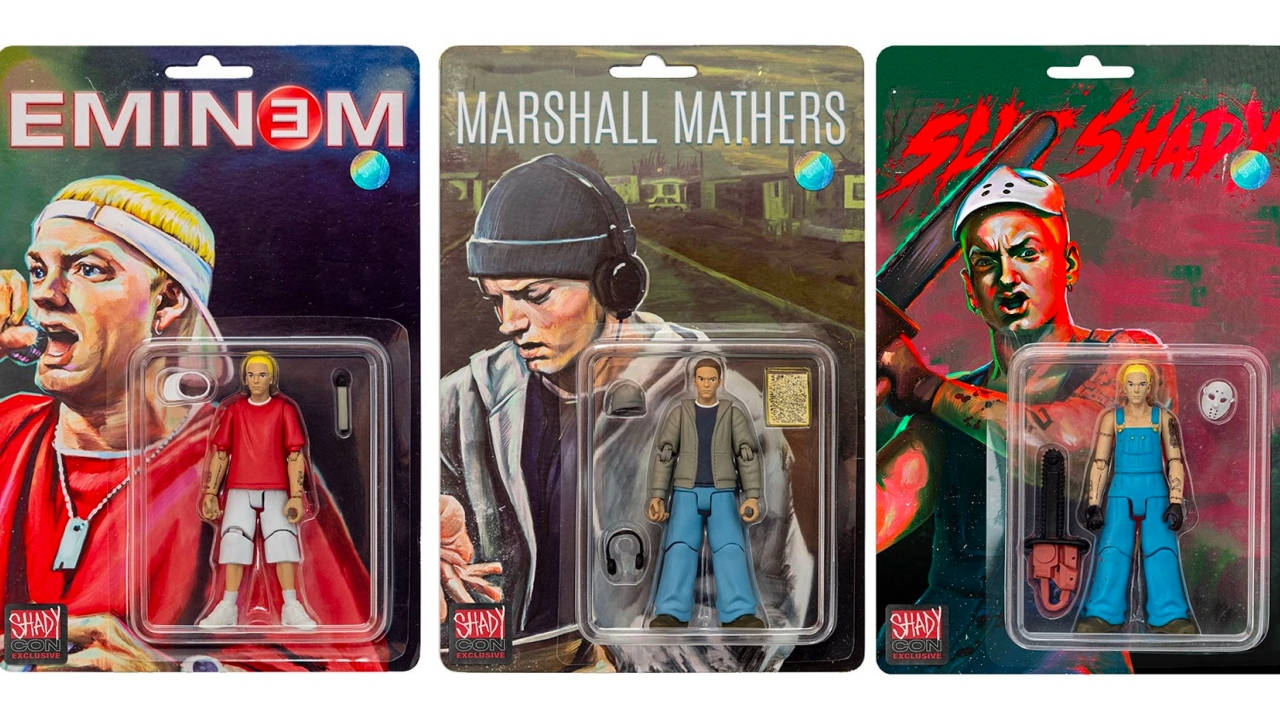 Snap Back to Reality With Eminem's New Shady Con Action Figures and Merch