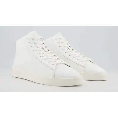 Fear of God Essentials Tennis Mid White Side