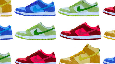 The Nike SB Dunk "Fruity Pack" Is the Apple of Our Eye The Nike SB Dunk "Fruity Pack" Is the Apple of Our Eye