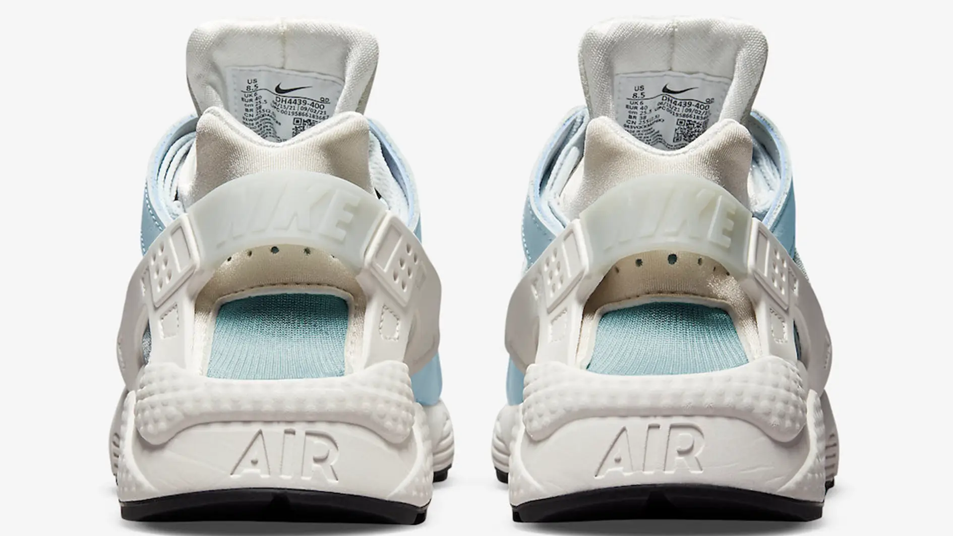 Icy Blue and White Hues Dress the Nike Air Huarache Blue Bone The Sole Supplier