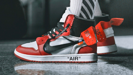 Off-White x Air Jordan 1 "Chicago" Resell Prices Skyrocket Following Virgil Abloh's Untimely Death