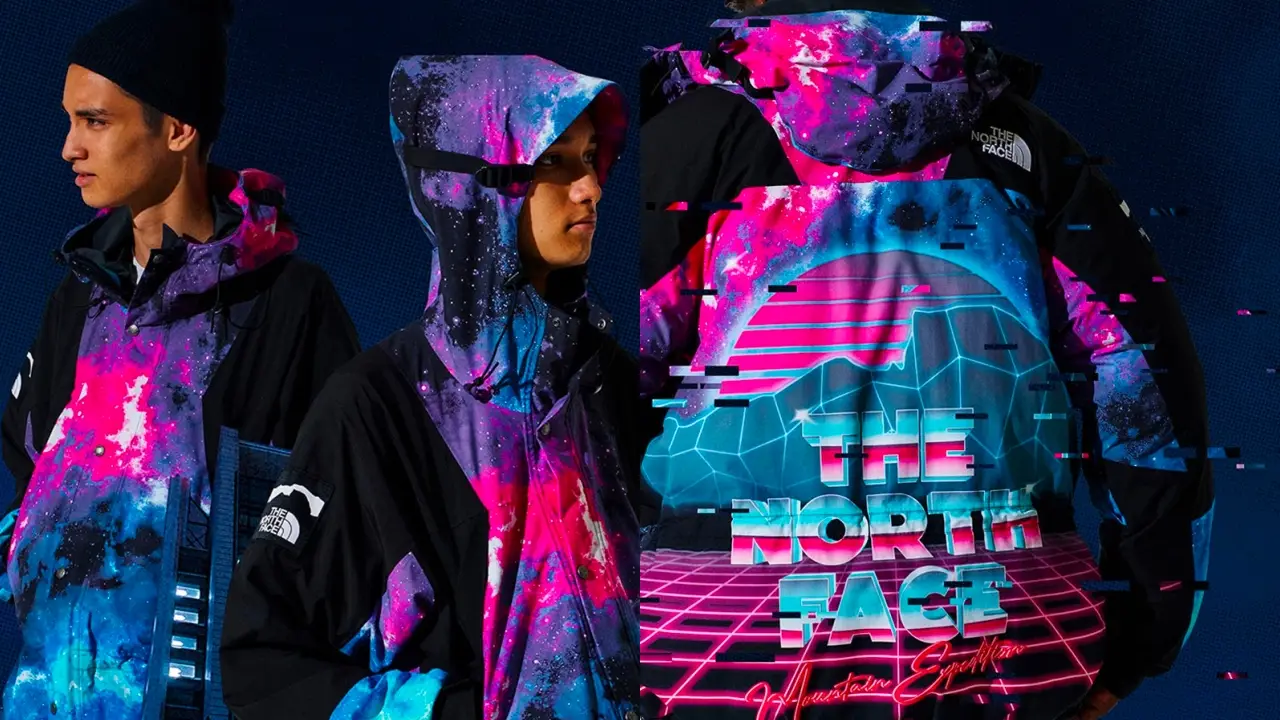 INVINCIBLE x The North Face Embrace the Synthwave Aesthetic With