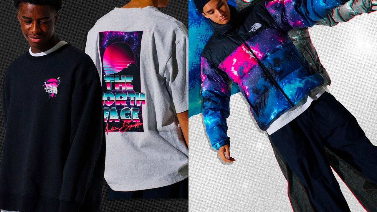 INVINCIBLE x The North Face Embrace the Synthwave Aesthetic With 