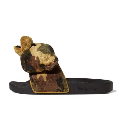 adilette teddy slides