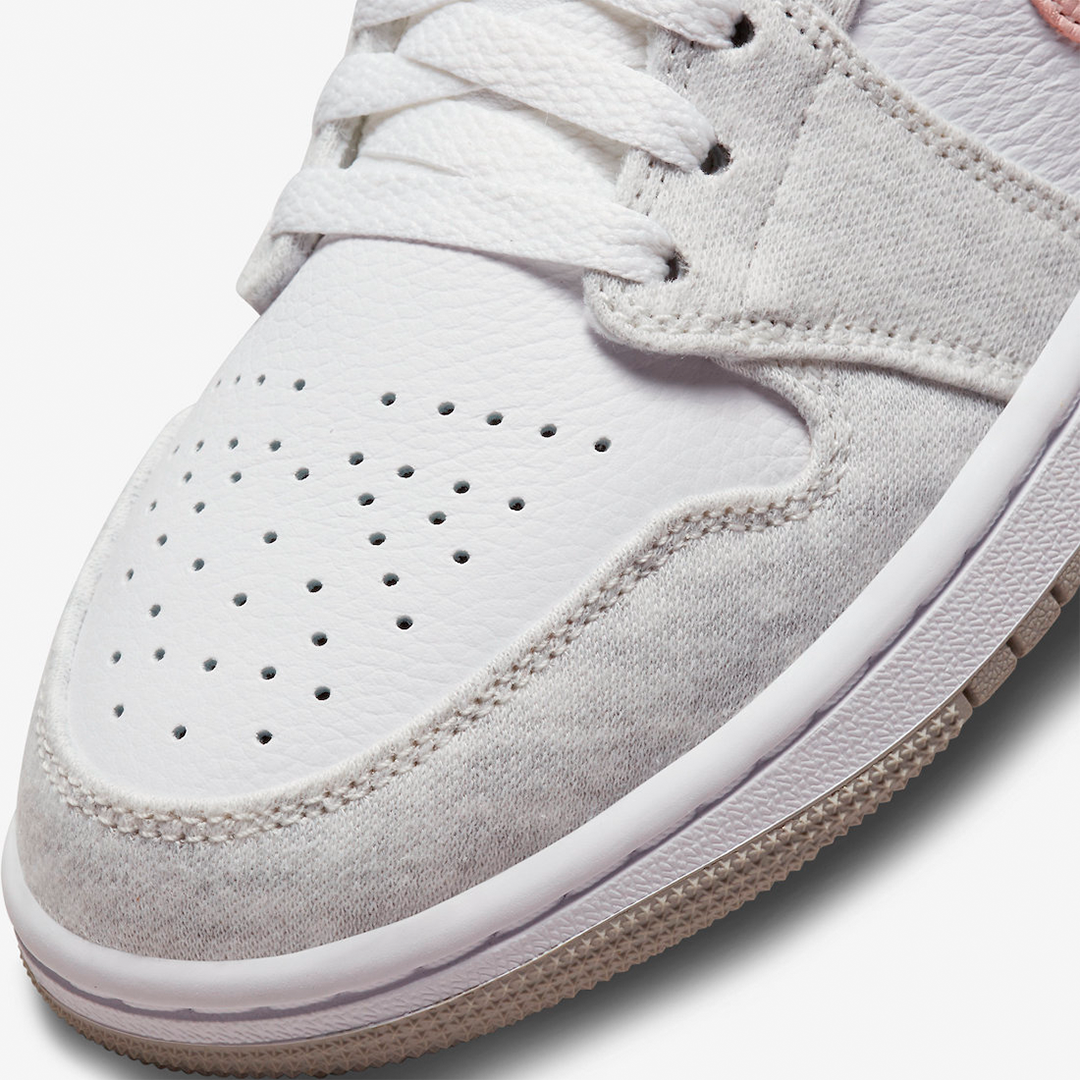 Jordan 1 Mid iron ore front