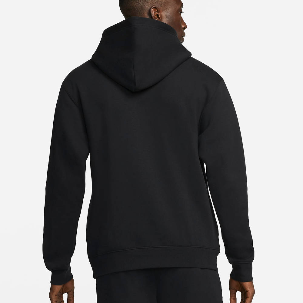 Jordan Essentials Graphic Fleece Hoodie - Black | The Sole Supplier