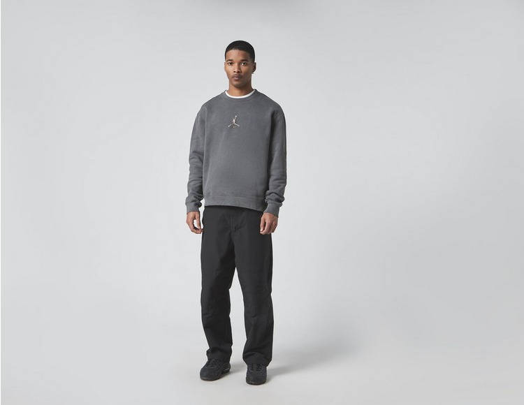 Jordan Flight Heritage 85 Crew Sweatshirt Grey Full