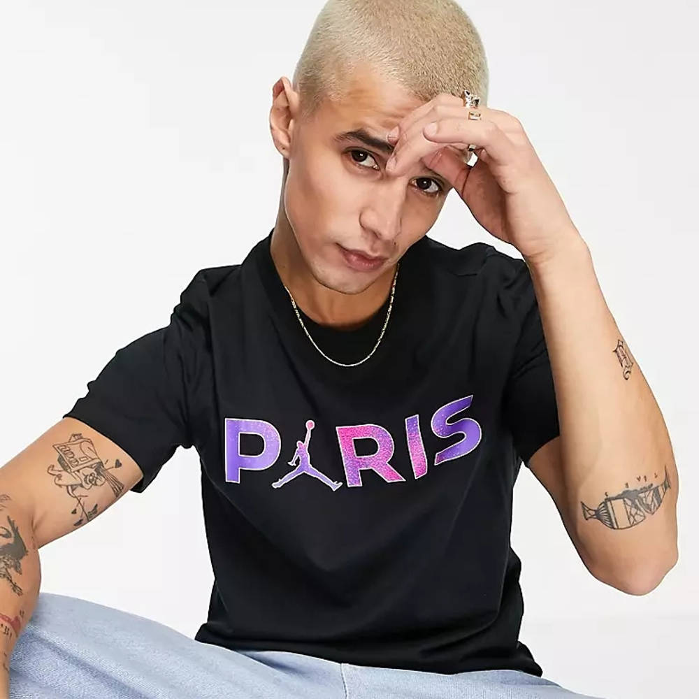 Jordan Paris Saint-Germain T-Shirt Black