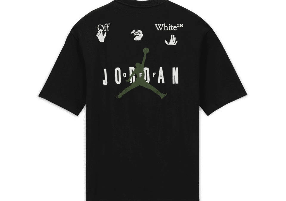 Jordan x Off-White Short-Sleeve T-Shirt - Black | The Sole Supplier