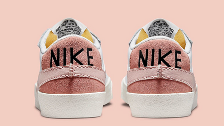 The Nike Blazer Low Jumbo "White Pink" Puts a Twist on Vintage Vibes