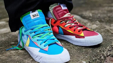 The KAWS x sacai x Nike Blazer Low Pack Has an Official Release Date The KAWS x sacai x Nike Blazer Low Pack Has an Official Release Date