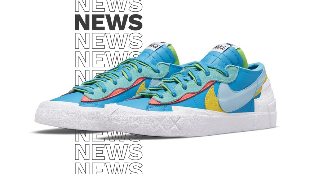 Image via Nike kaws sacai nike blue blazer_