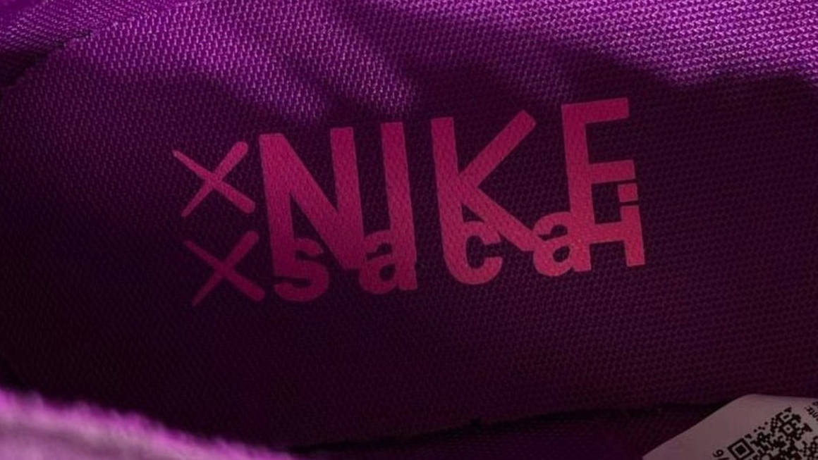 KAWS x sacai x Nike Blazer Low Purple Multi