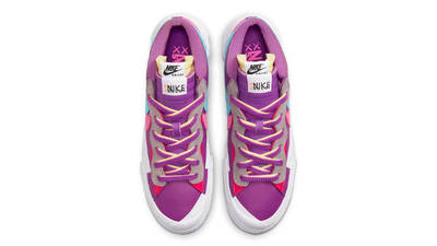 KAWS x sacai x Nike Blazer Low Purple Multi Middle