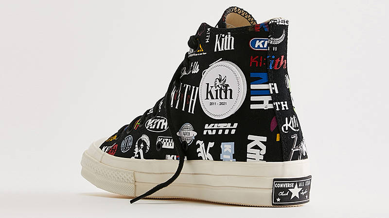 KITH x Converse Chuck 70 10th Anniversary Black Back