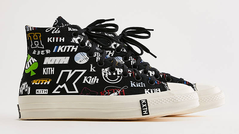 KITH x Converse Chuck 70 10th Anniversary Black Side