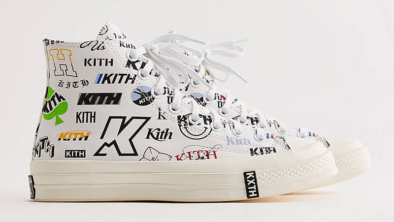 KITH x Converse Chuck 70 10th Anniversary White Side 3