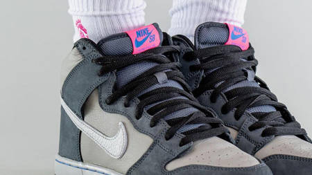 Take a Sneak Peek at the Nike SB Dunk High "Medium Grey" Take a Sneak Peek at the Nike SB Dunk High "Medium Grey"