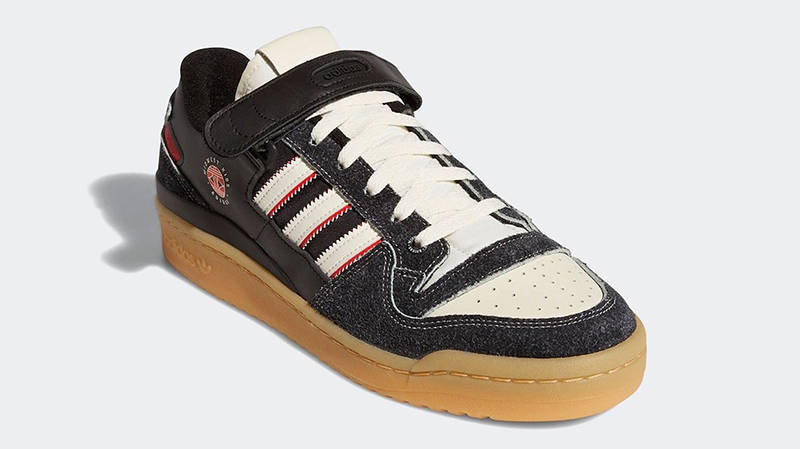 Midwest Kids x adidas Forum Low Black Gum GW0035 Front