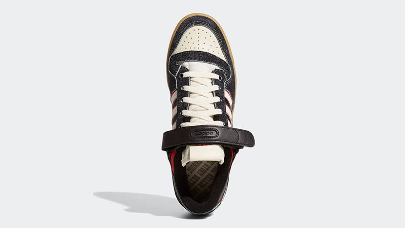 Midwest Kids x adidas Forum Low Black Gum GW0035 Top