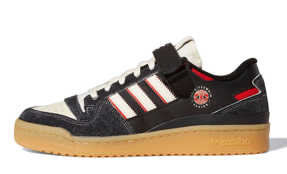 Midwest Kids x adidas Forum Low Black Gum