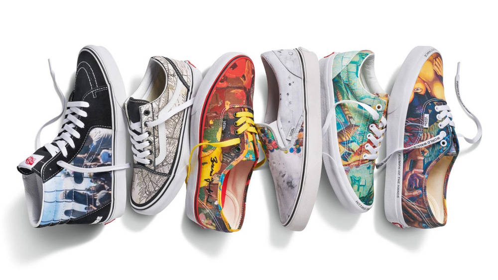 Image via Vans MoCA x Vans Holiday Pack 2021