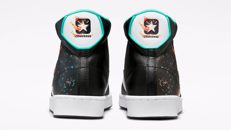 NBA Jam x Converse Pro Leather Hi Black Back