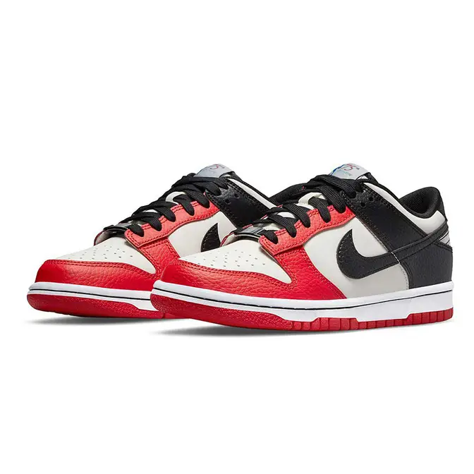 NBA x Nike Dunk Low GS EMB Chicago | Where To Buy | DO6288-100