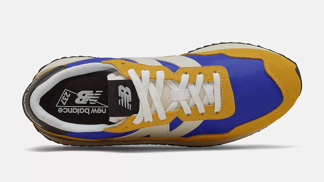 New Balance 237 Blue Yellow MS237AA Top