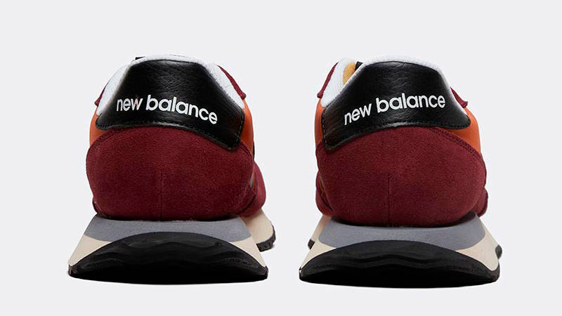 New Balance 237 Orange Navy Back