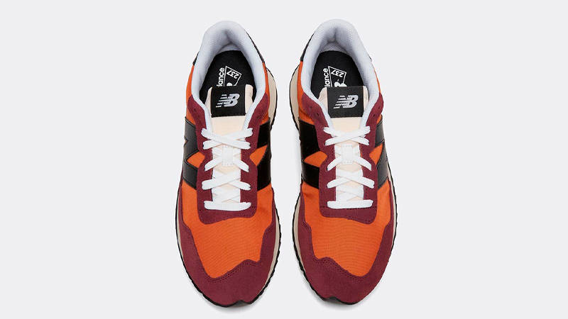 New Balance 237 Orange Navy Middle