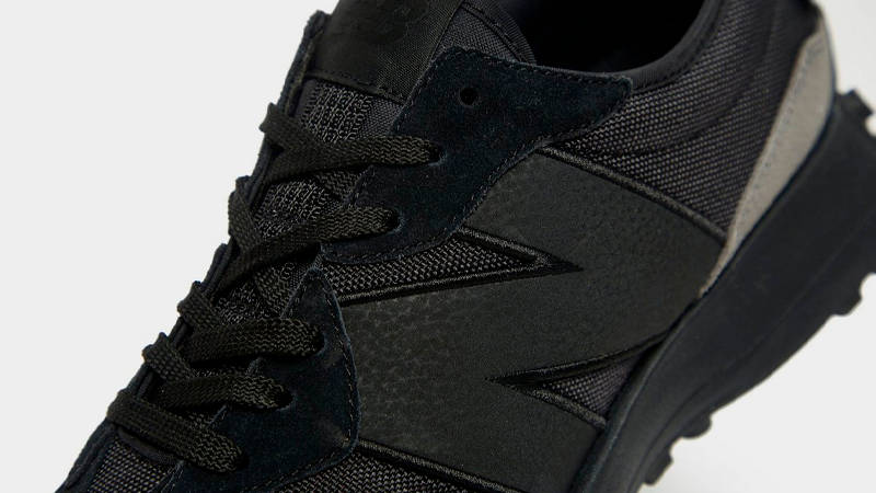 New Balance 327 Cordura Black Closeup