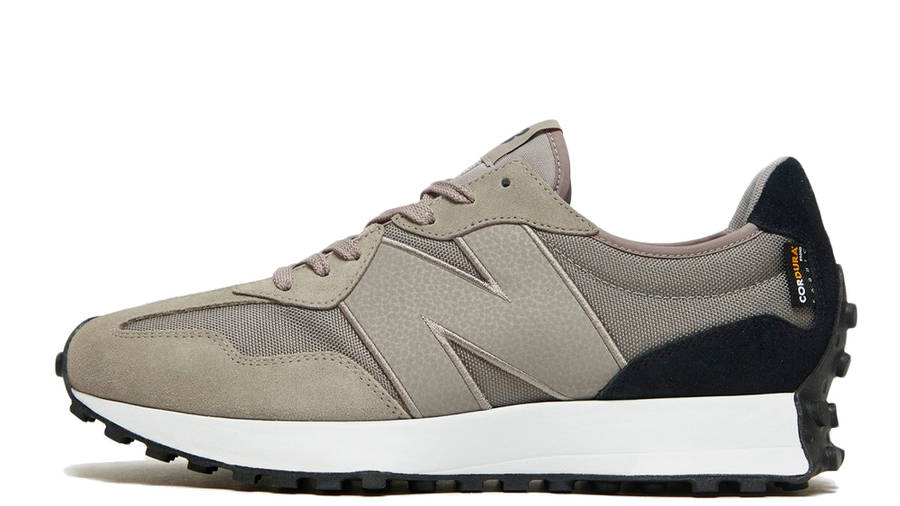 new balance 327 silver birch with black