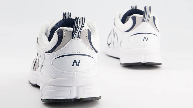 New Balance 408 White Navy Back