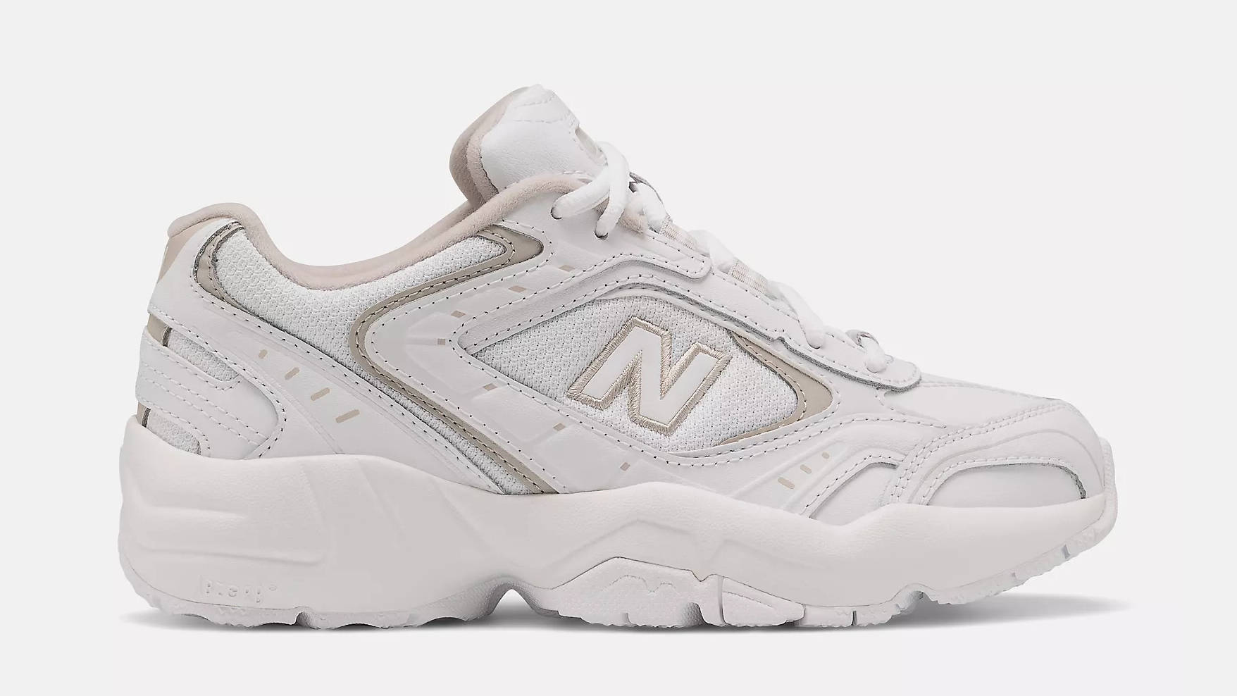 New Balance 452 White Grey