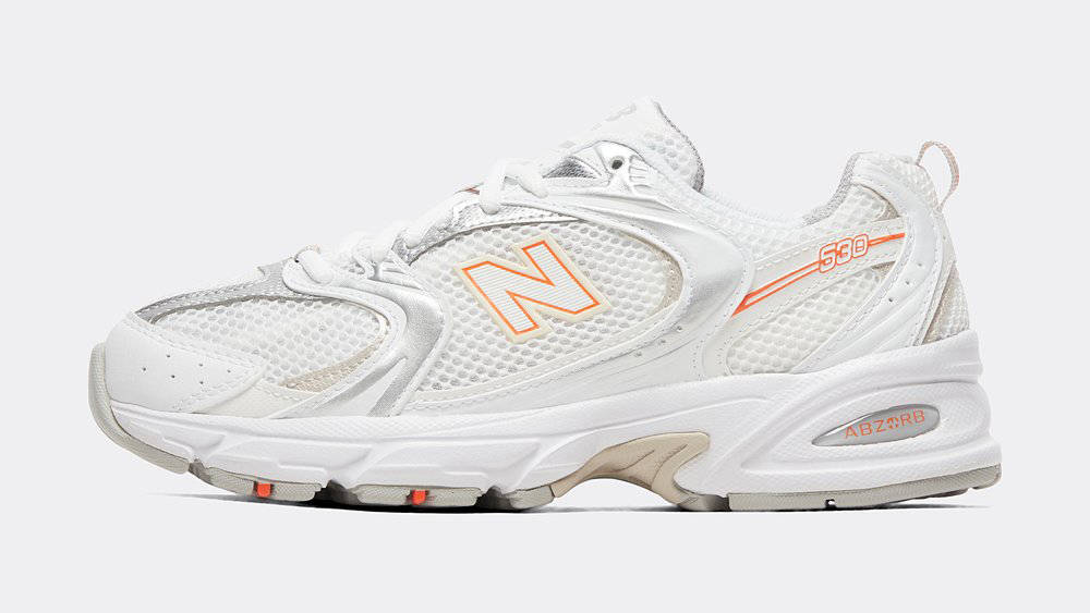 New Balance 530 White Orange