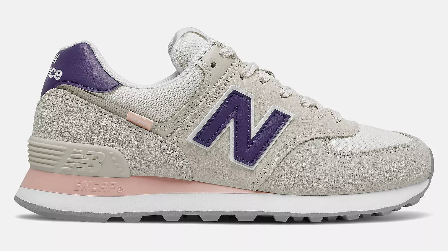 New Balance 574 Timberwolf Virtual Violet