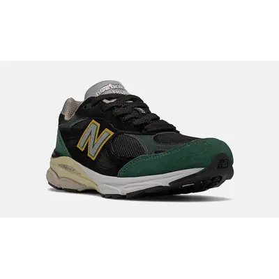 New Balance 990v3 Made in USA Black Green | Where To Buy | M990CP3 ...
