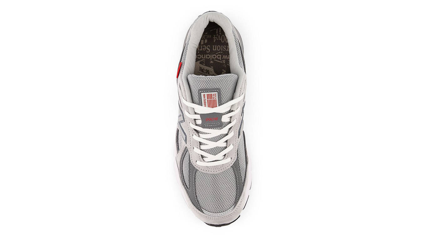 The New Balance 990v4 Made 990 Grey
